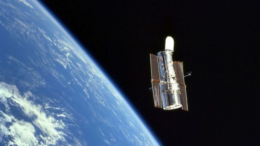Telescópio Espacial Hubble Hubble em órbita