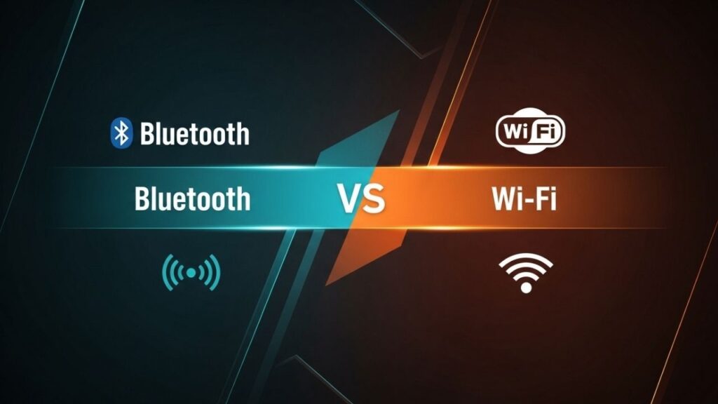 Bluetooth vs Wi-Fi 01 Bluetooth vs Wi-Fi