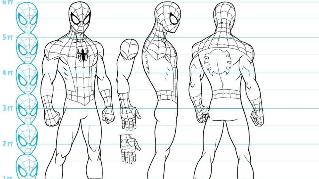 Desenhando homem-aranha Desenhando homem-aranha
