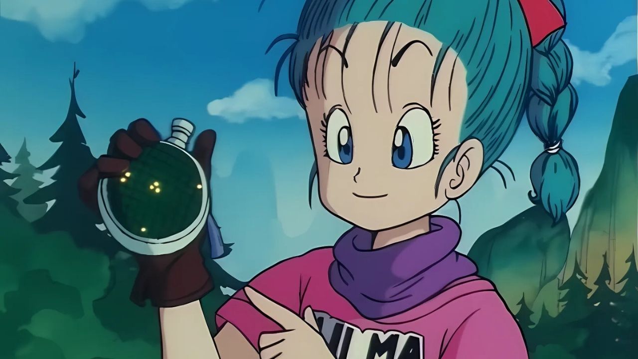 Bulma e radar do dragão Bulma e radar do dragão