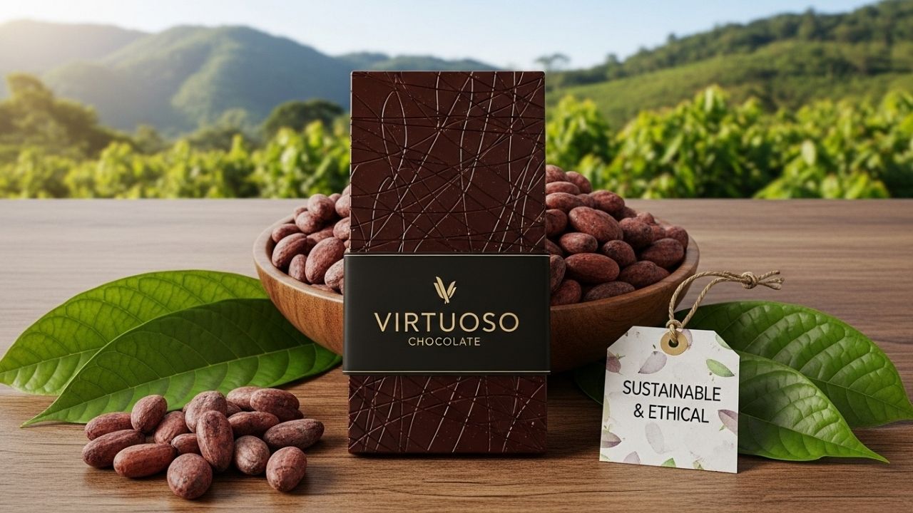 🌍 A Crise do Cacau: O Futuro do Chocolate Está em Risco? 5 Chocolate Virtuoso: O Futuro Sustentável e Ético.