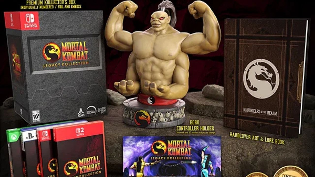 🎮 MORTAL KOMBAT LEGACY KOLLECTION: Lista Completa de Jogos, Versões e Extras! 4 Edições, Preços e Itens Exclusivos