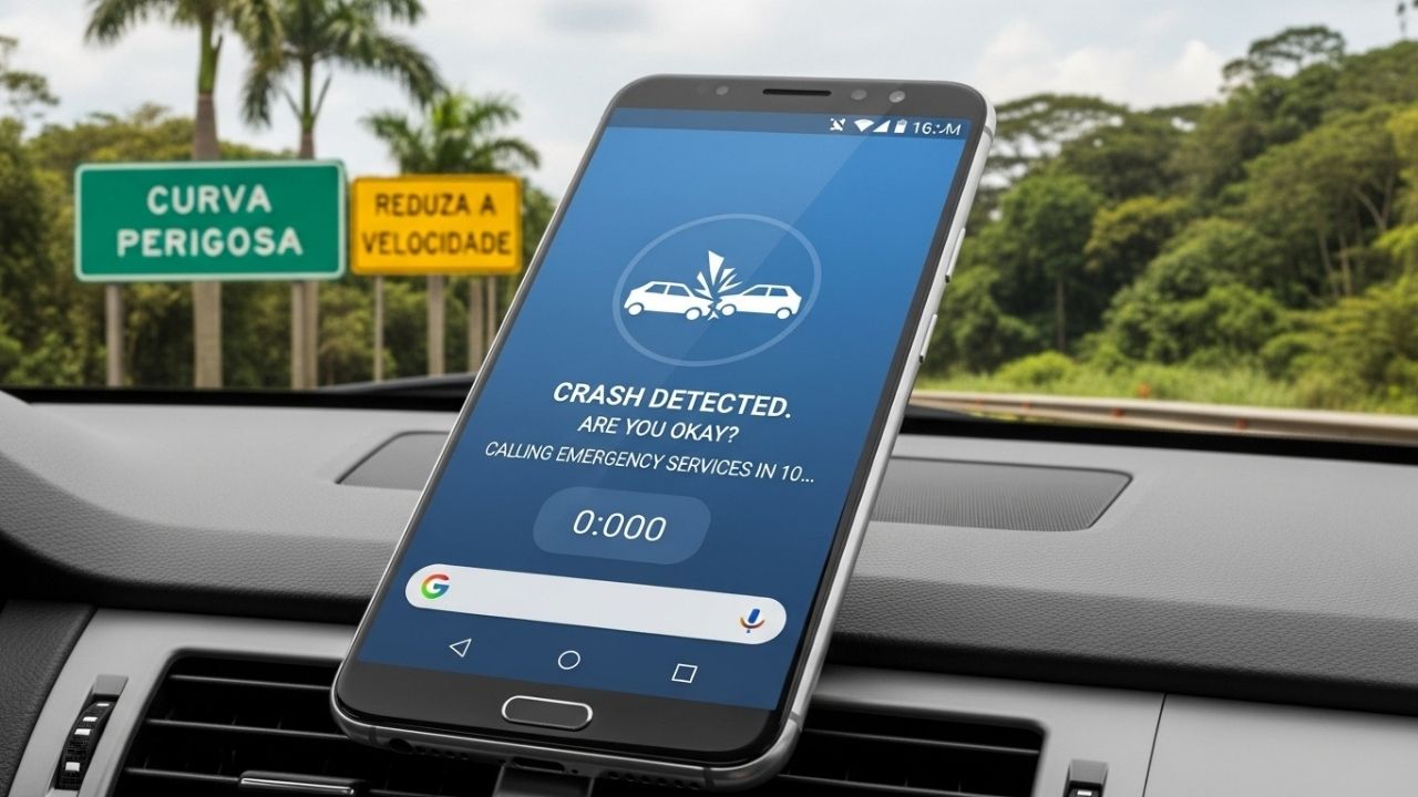 O Android Tem Detecção de Acidente? Funciona no Brasil?