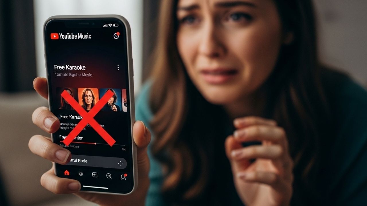 O Fim do Karaokê Grátis? O YouTube Music Trancou as Letras